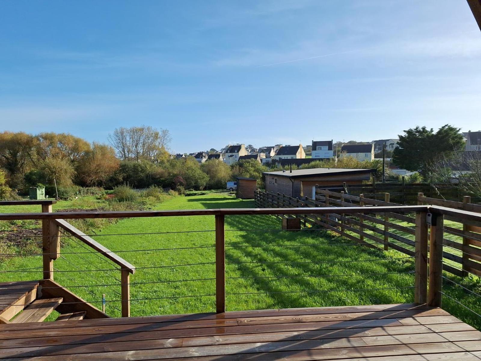 卡马雷Le Tipi Bleu Tiny House Neuve Avec Terrasse Et Jardin别墅 外观 照片
