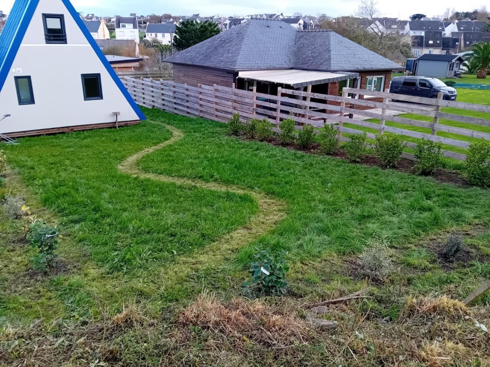 卡马雷Le Tipi Bleu Tiny House Neuve Avec Terrasse Et Jardin别墅 外观 照片